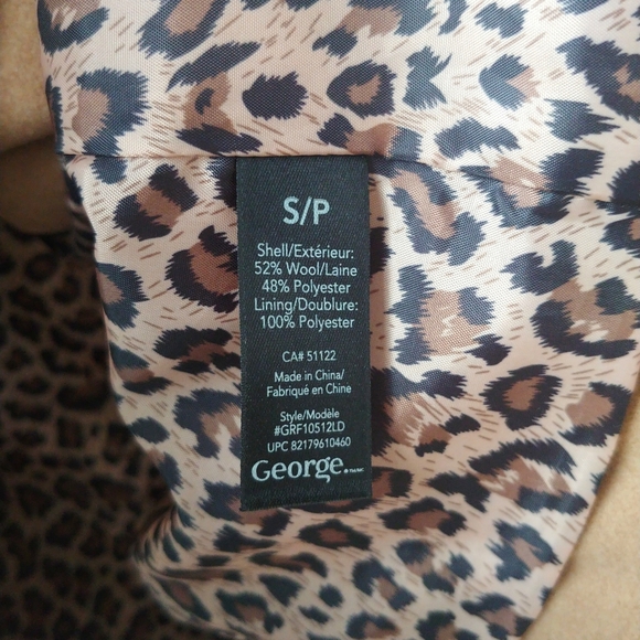 Wool Blend Pea Coat - Picture 7 of 10